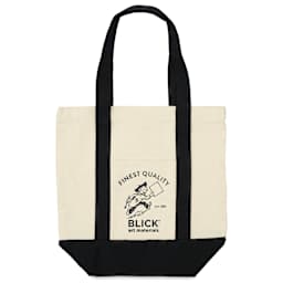 Blick Mini Canvas Tote - front of tote
