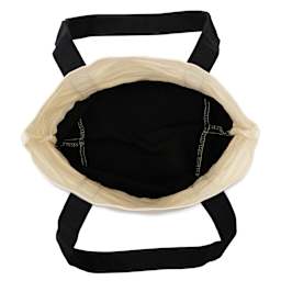 Blick Mini Canvas Tote - inside view of tote