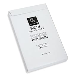 Exacompta FAF Desk Pad Refill - 5-3/10" x 8-1/4", Blank