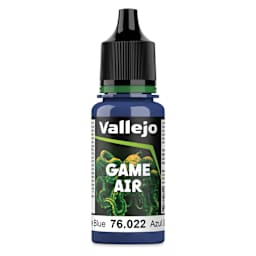 Vallejo Game Air Acrylic Airbrush Paint - Ultramarine, 18 ml Bottle