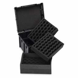 Warhammer Battle Figure Case - 32 cm x 22 cm x 26 cm, open with trays out