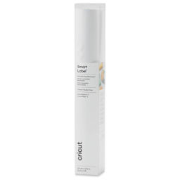 Cricut Permanent Smart Label Writable Vinyl - Transparent, 13" x 3 ft, Roll inside of the packaging