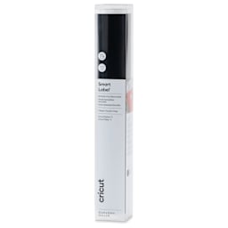 Cricut Removable Smart Label Writable Vinyl - Black, 13" x 3 ft, Roll inside of the packaging