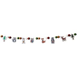 Woodsy Craft Co. DIY Garland Kit - Woodland finished garland example
