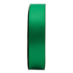 Morex Recycled Double Faced Satin Ribbon - Emerald, 1-1/2" x 100 yd
