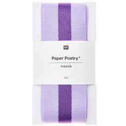 RIBBN STRP 38MMX3M LILAC/PURPL