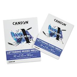 Canson Graduate Lettering Mixed Media Pads, various sizes