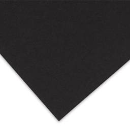 Canson Graduate Black Mixed Media Pad, close-up of a single sheet