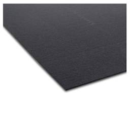 Art Alternatives Super Black Presentation and Mounting Board - 8" x 10", 14 Ply, Black close up of corner