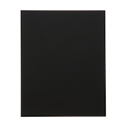 Art Alternatives Super Black Presentation and Mounting Board - 8" x 10", 14 Ply, Black