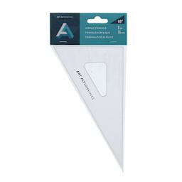 Art Alternatives Plastic Triangle - 6", 60°