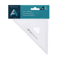 Art Alternatives Acrylic Triangle, 4" 45°