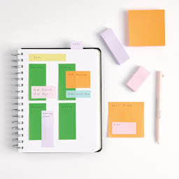 Rico Design Pastel Purple/Green - 4/Pkg.