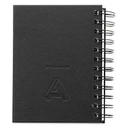 Art Alternatives Spiral-Bound Sketchbook - 80 Sheets, White, 4" x 6", back cover