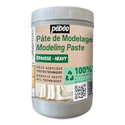 Pebeo Studio Green Modeling Paste - Heavy, 945 ml