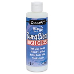 DecoArt Americana DuraClear Varnish - High Gloss, 8 oz