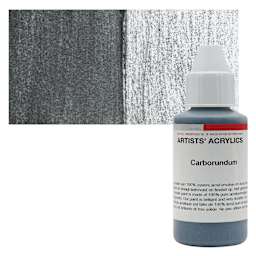 Ara Artists’ Acrylic Paint - Carberundum, 100 ml bottle and swatch