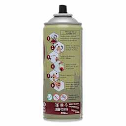 The Army Painter Color Primer - Platemail Metal, 400 ml side of can
