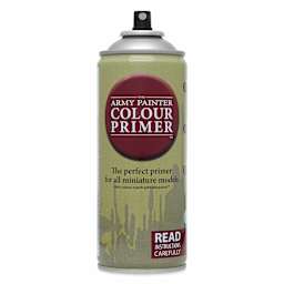 The Army Painter Color Primer - Angel Green, 400 ml front of can