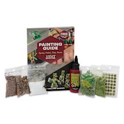 The Army Painter Basing Set - painting guide and contents