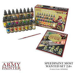 The Army Painter. Speedpaint Most Wanted Set 2.0+ Product Code: WP8060C