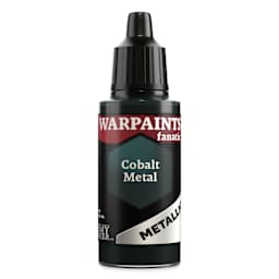 The Army Painter Warpaint Fanatics Acrylic Paint - Metallic Cobalt Metal, 18 ml Bottle