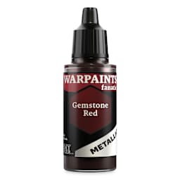 The Army Painter Warpaint Fanatics Acrylic Paint - Metallic Gemstone Red, 18 ml Bottle