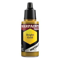 The Army Painter Warpaint Fanatics Acrylic Paint - Metallic Bright Gold, 18 ml Bottle