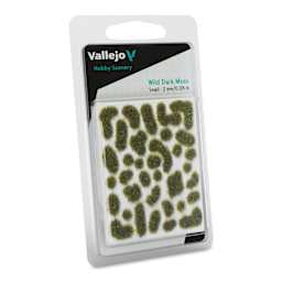 Vallejo Scenery Wild Tufts - Dark Moss, 2mm in package