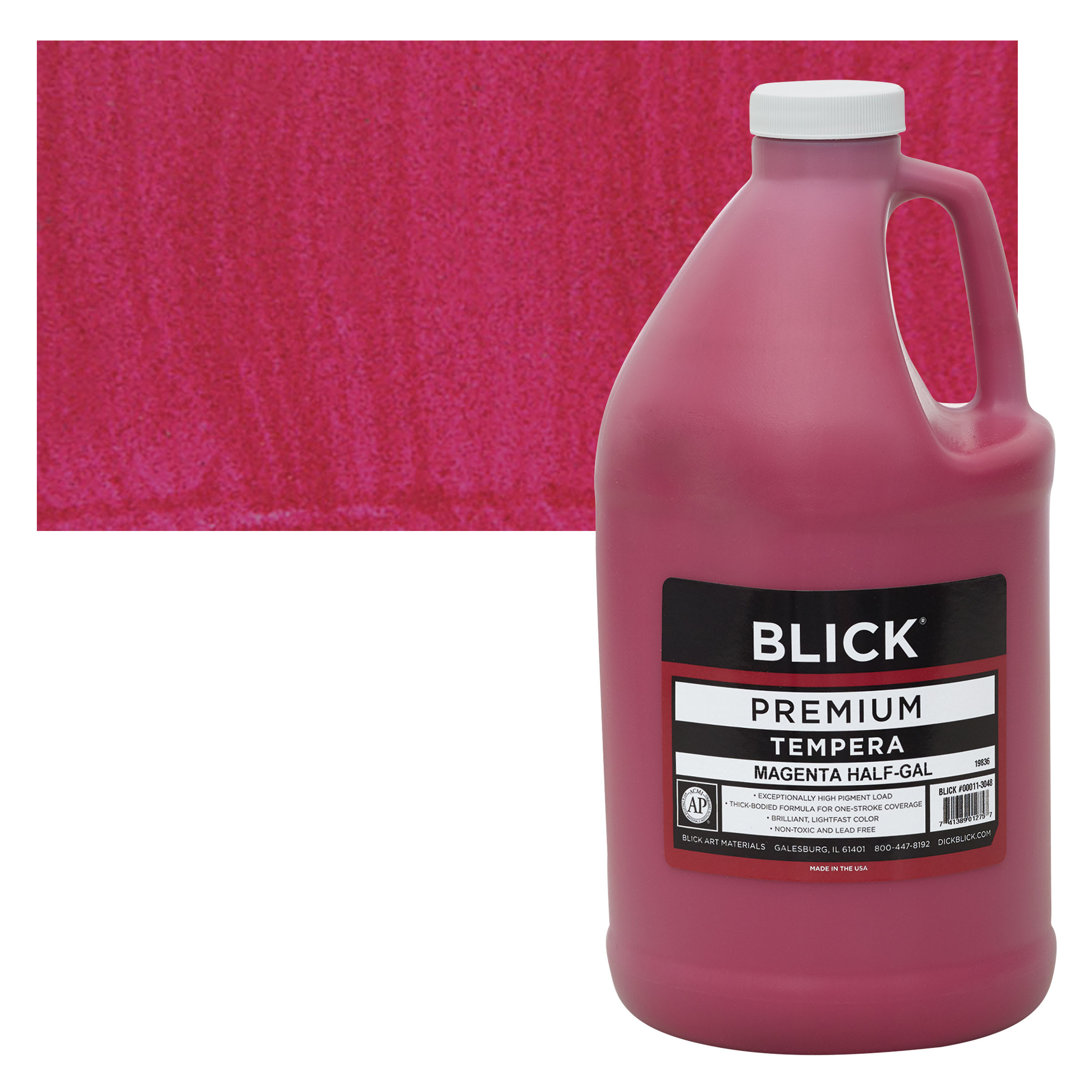 Blick Premium Grade Tempera - Magenta, Half Gallon