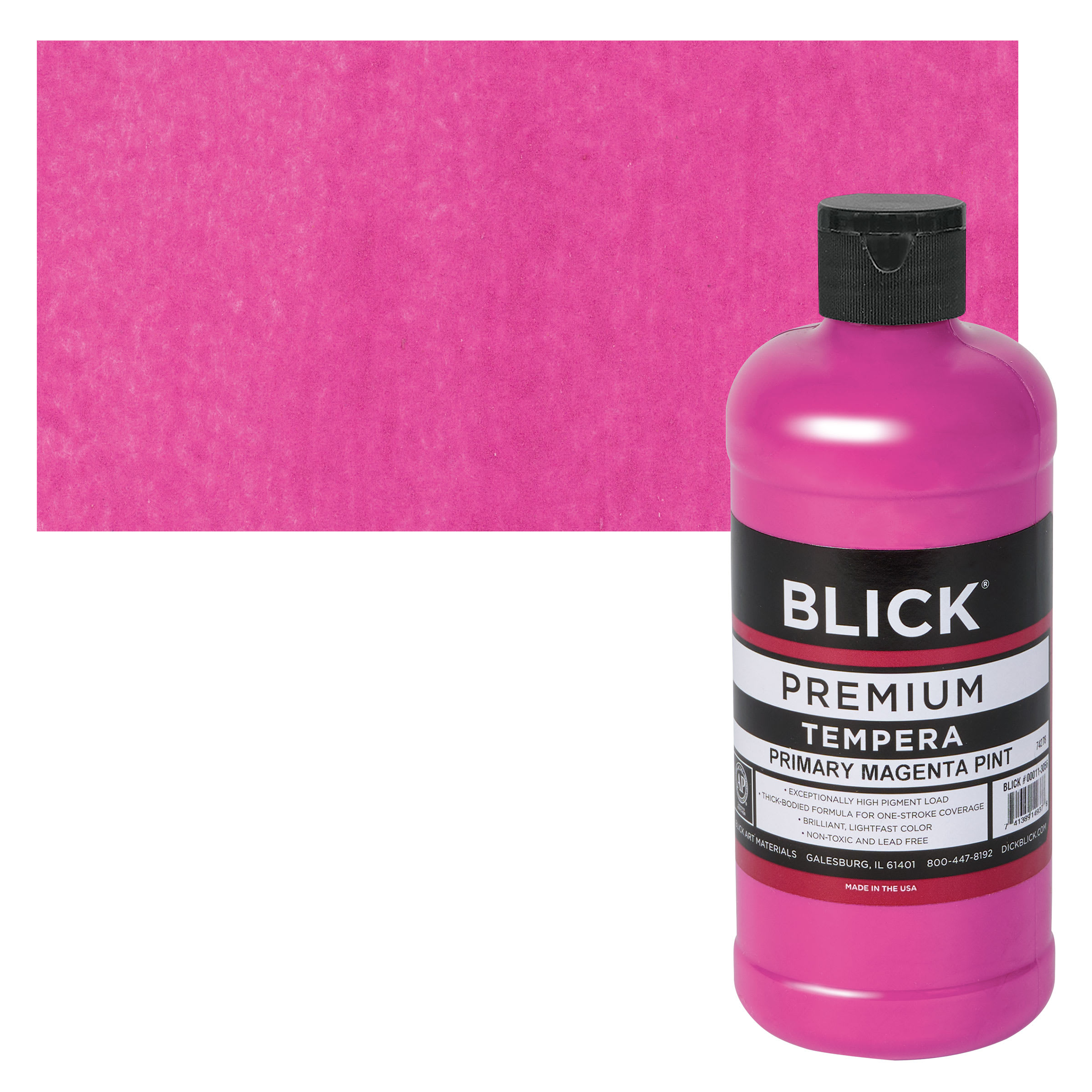 Blick Premium Grade Tempera - Primary Magenta, Pint