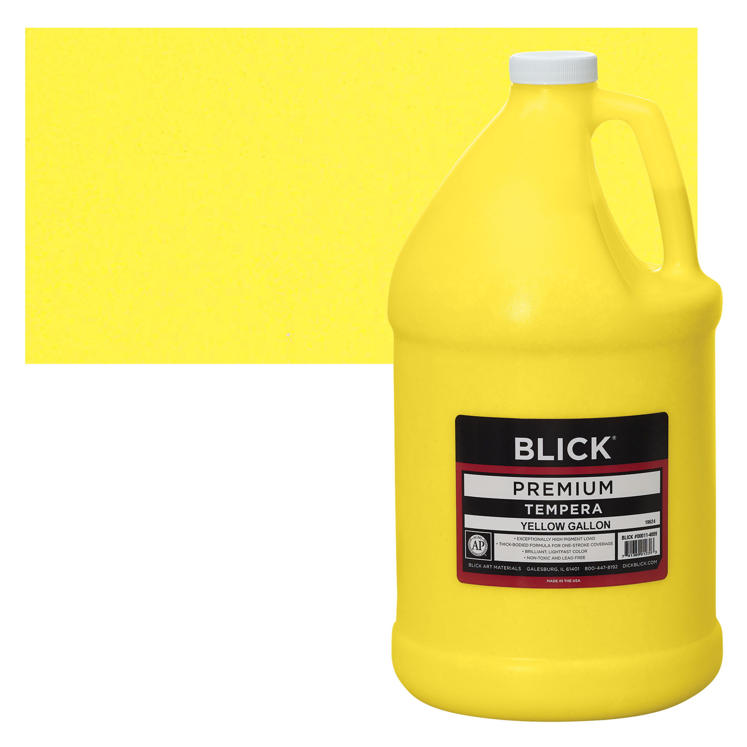Blick Premium Grade Tempera - Yellow, Gallon