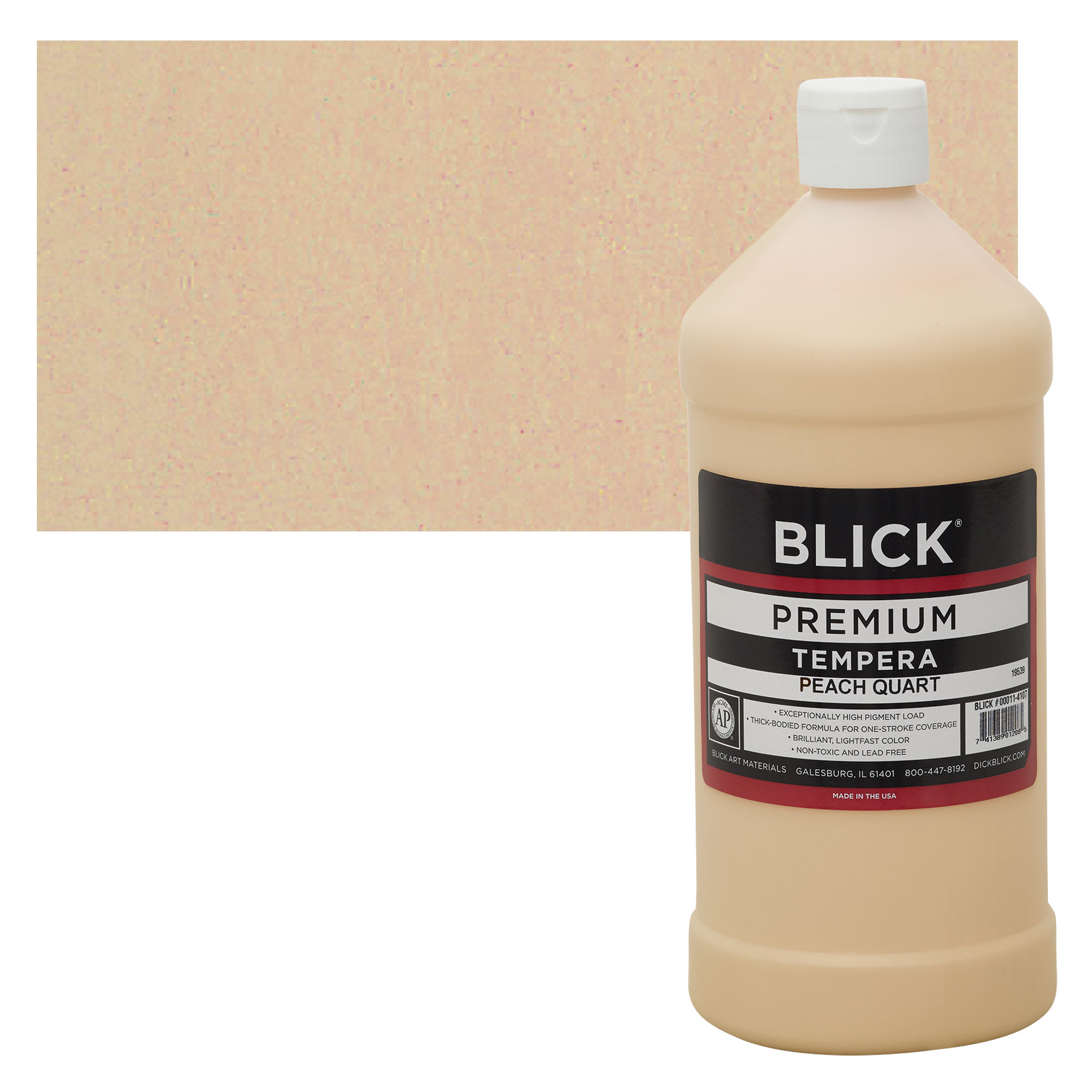 Blick Premium Grade Tempera - Peach, Quart