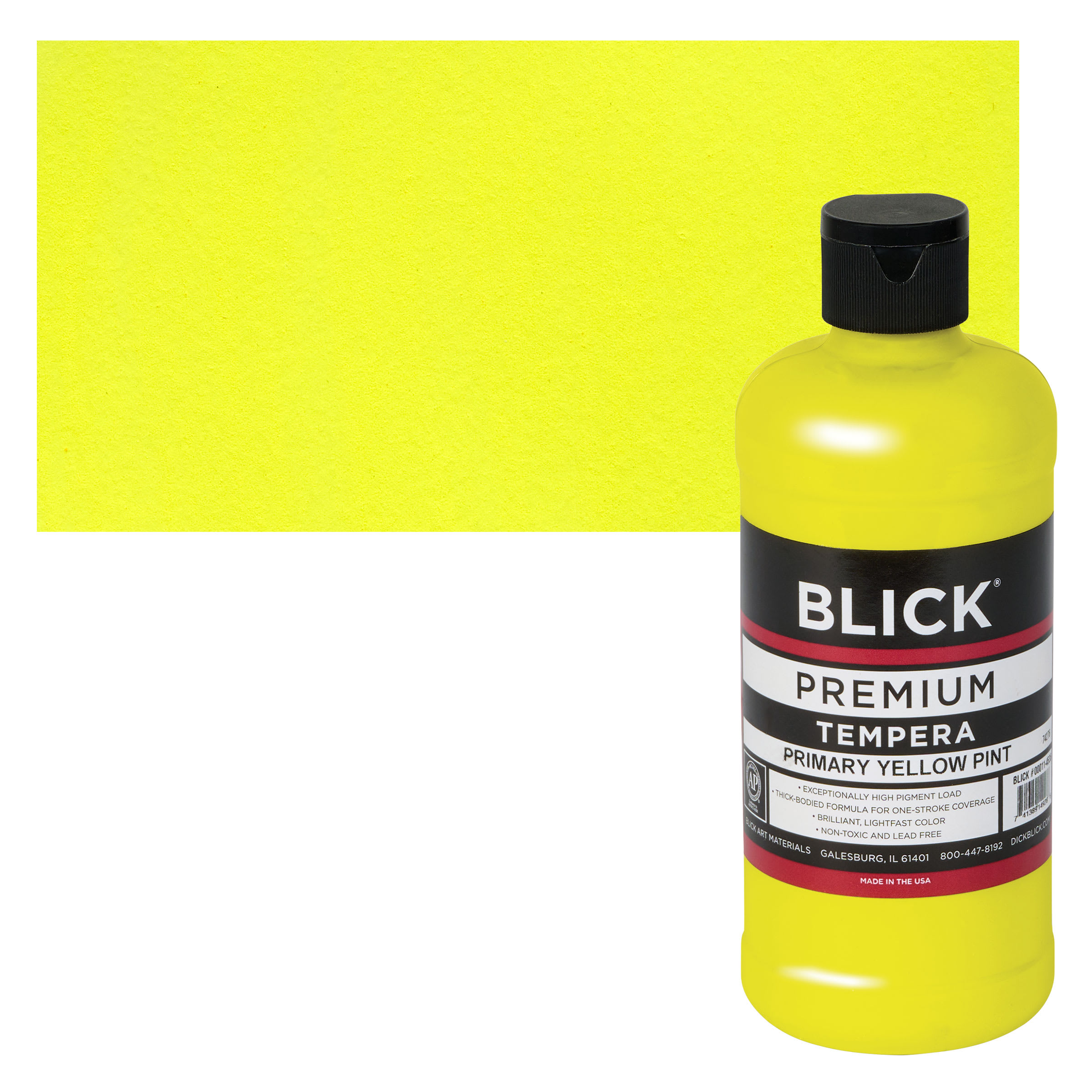 Blick Premium Grade Tempera - Primary Yellow, Pint