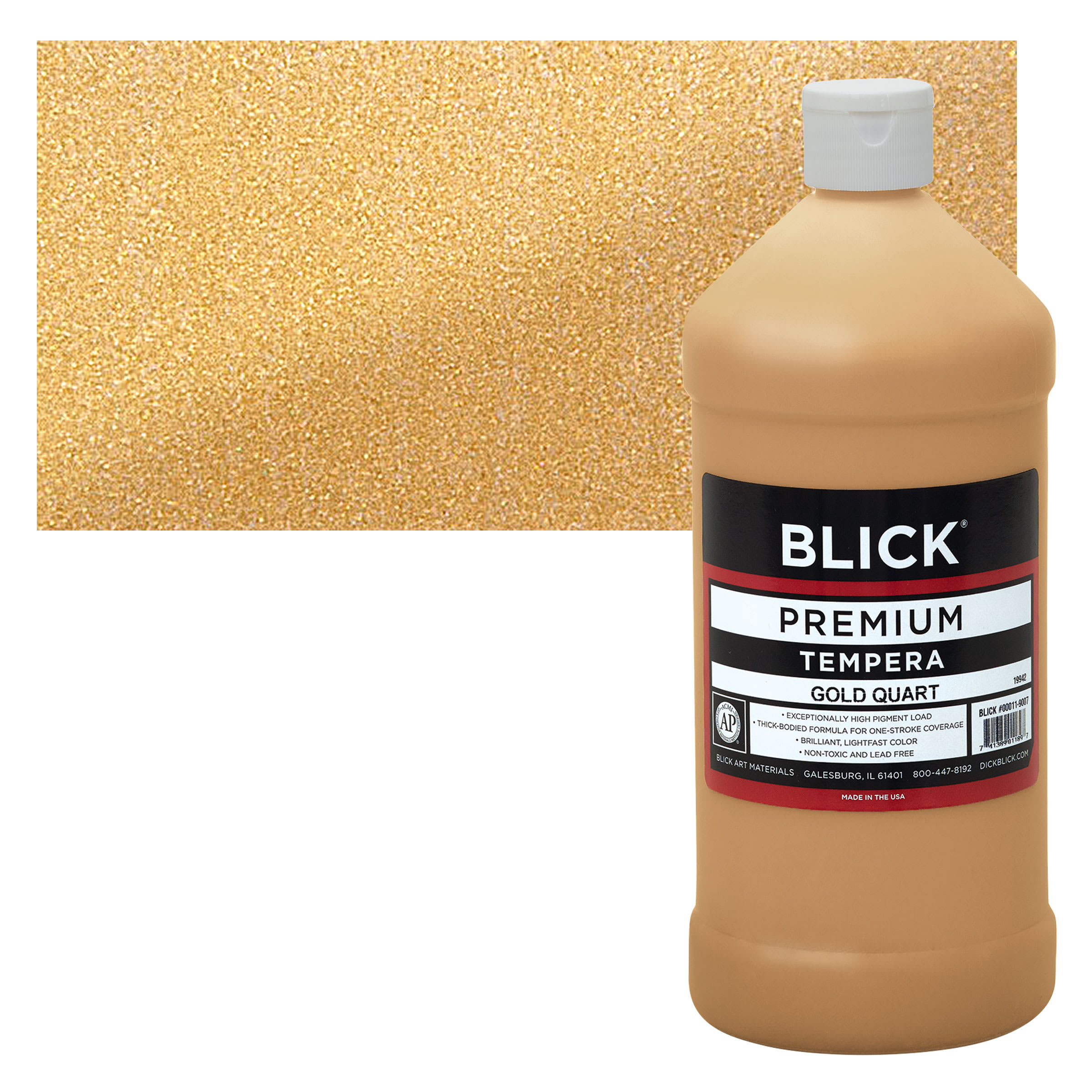 Blick Premium Grade Tempera - Gold, Quart