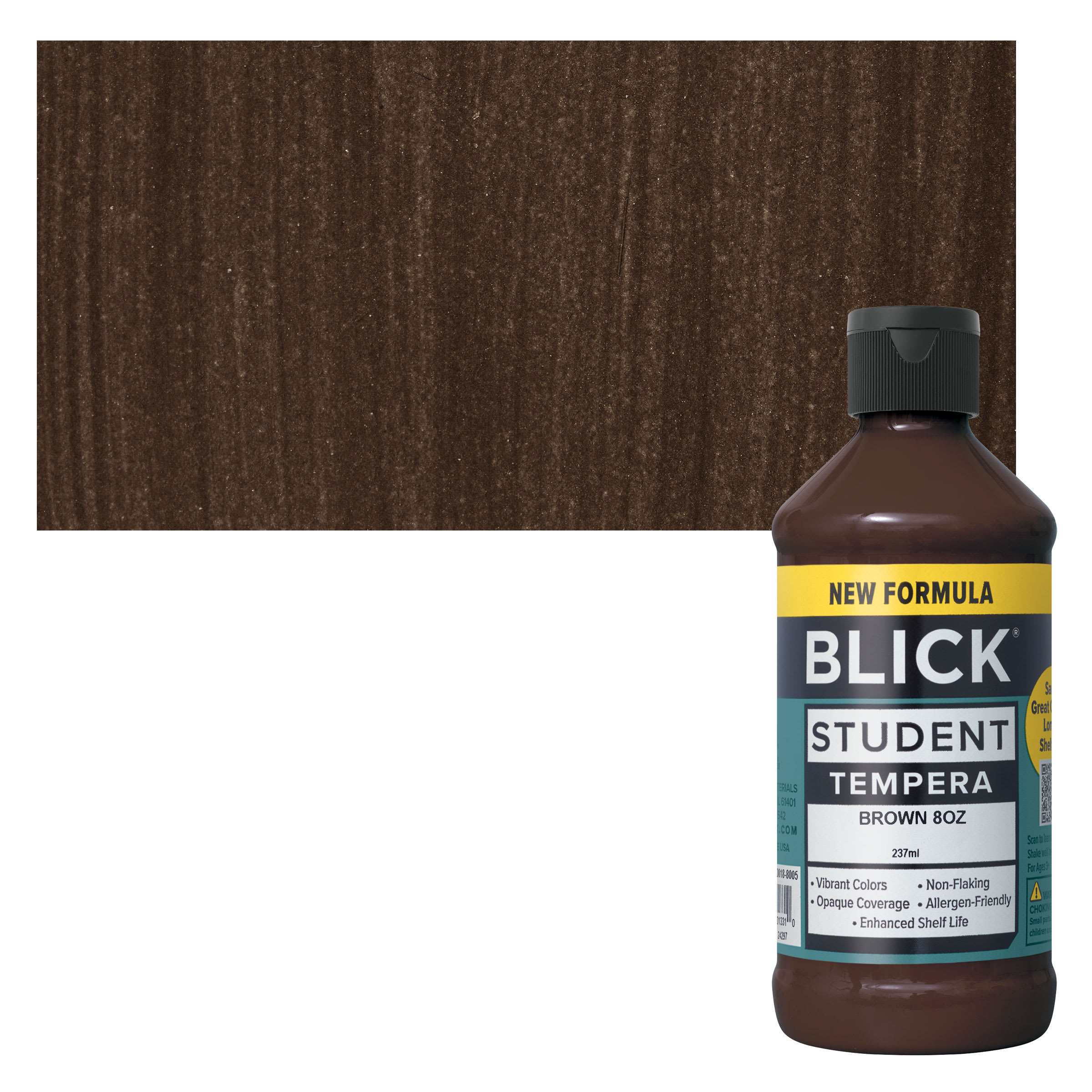 Blick Student Tempera Paint - Brown, 8 oz bottle