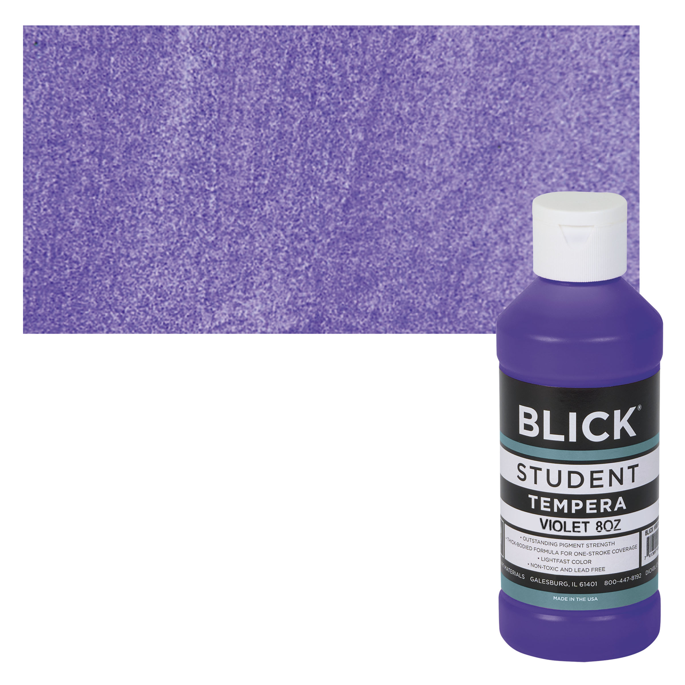 Blick Original Formula Student Tempera Paint - Violet, 8 oz