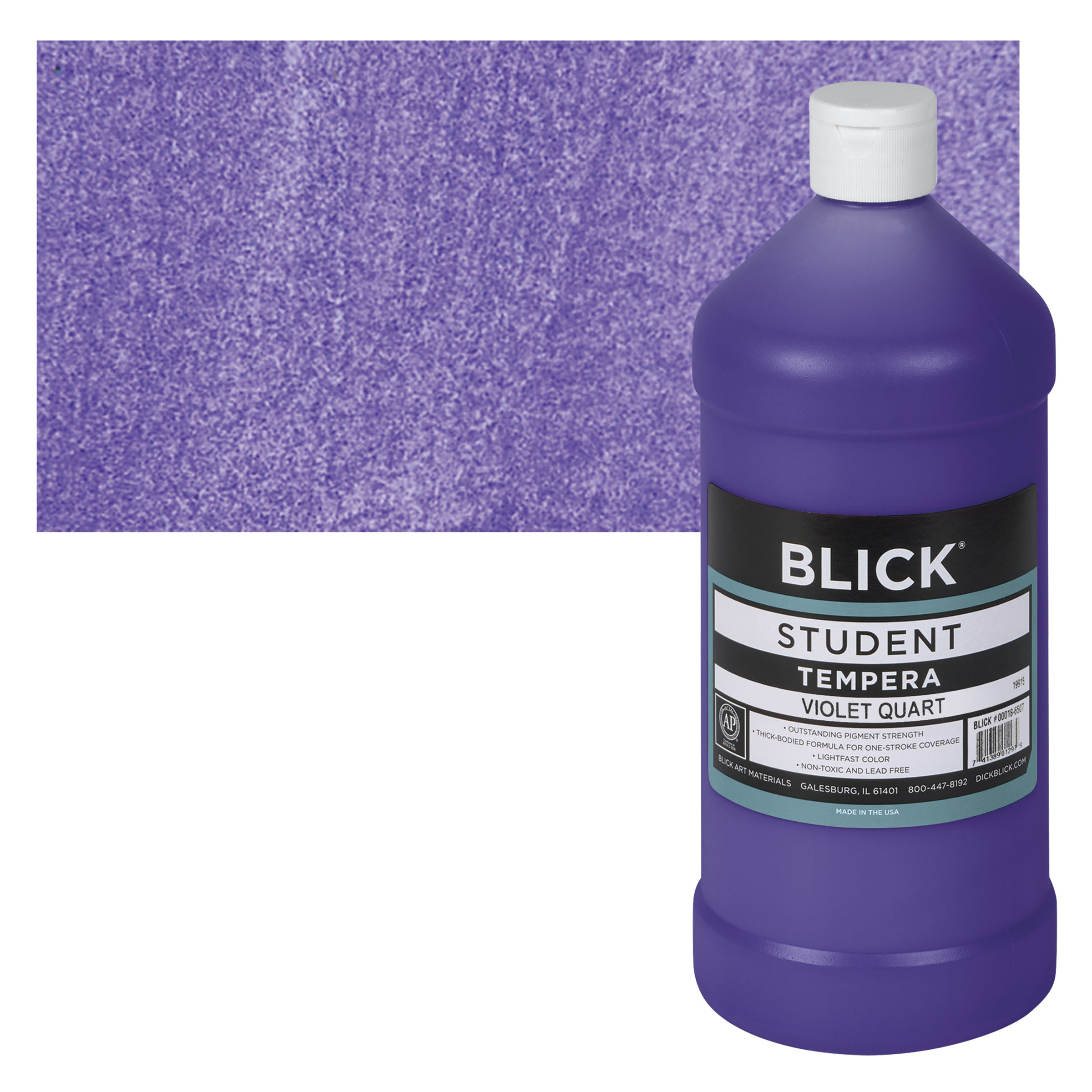 Blick Original Formula Student Tempera Paint - Violet, 32 oz