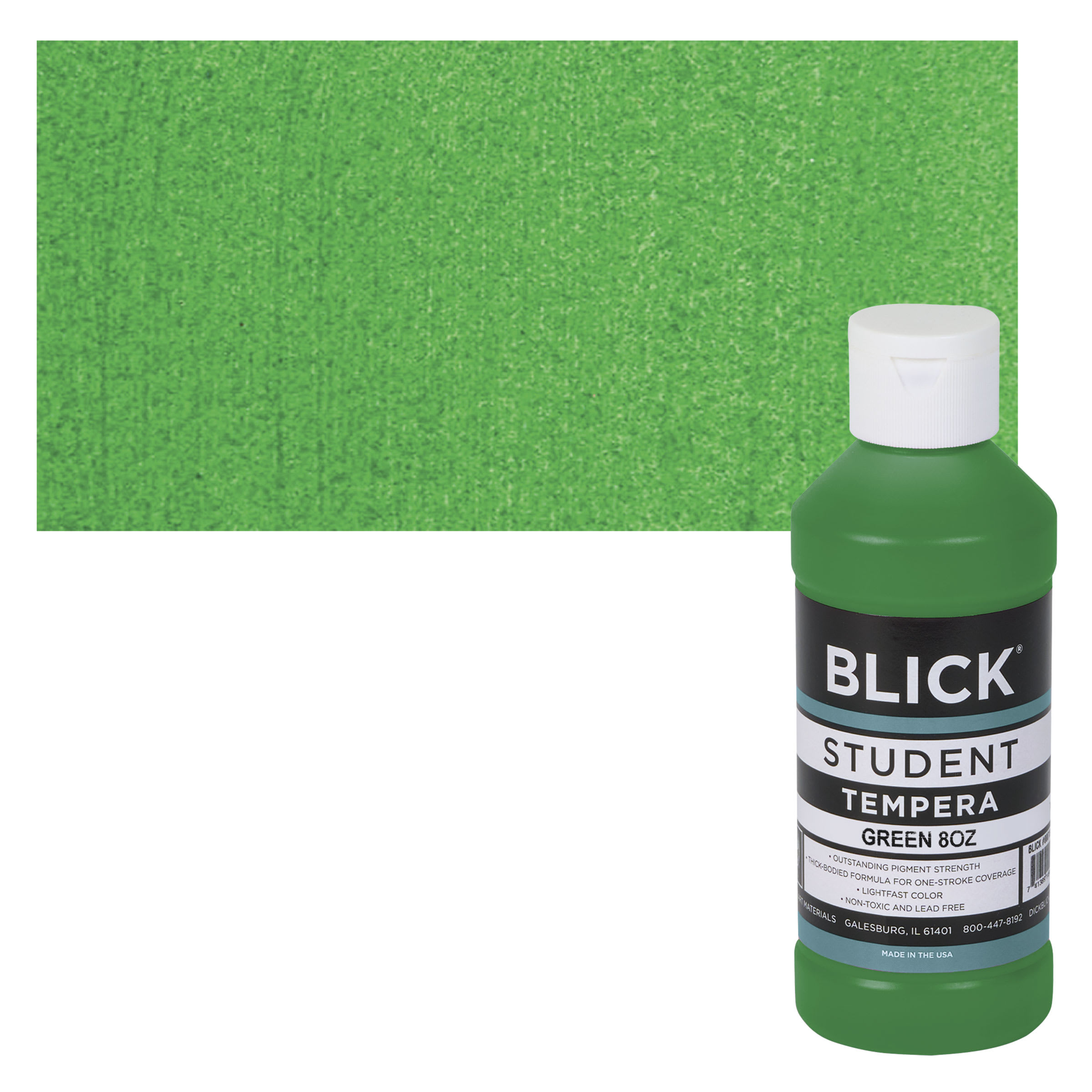 Blick Original Formula Student Tempera Paint - Green, 8 oz