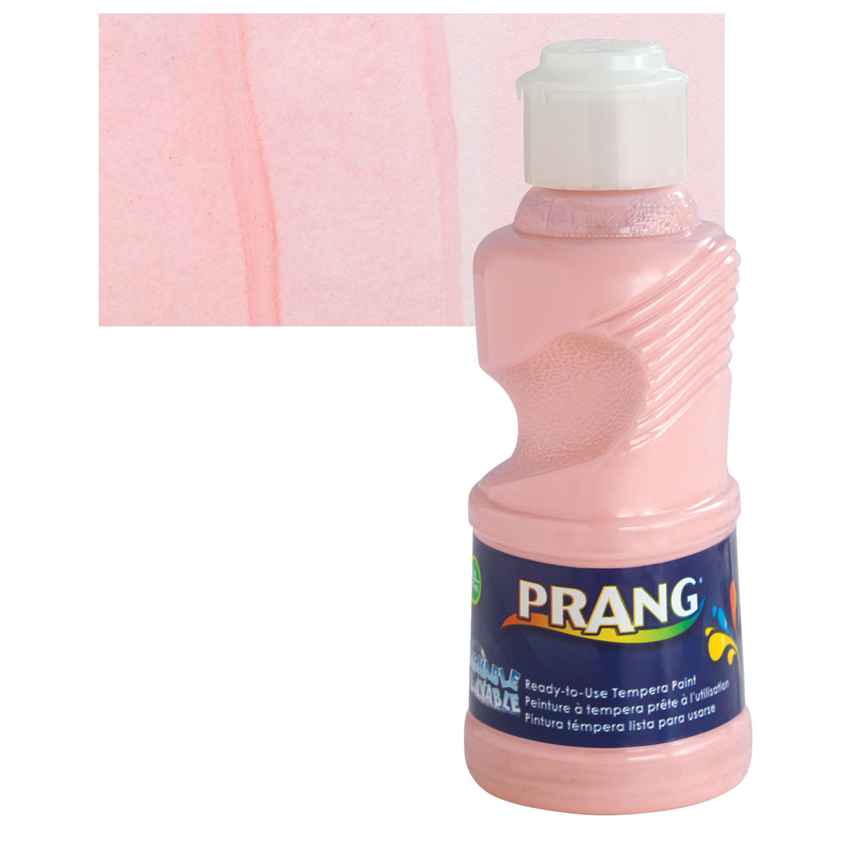 Prang Ready-To-Use Washable Tempera Paints - Peach, 8 oz