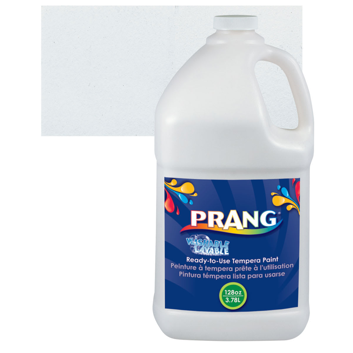 Prang Ready-To-Use Washable Tempera Paint - White, Gallon