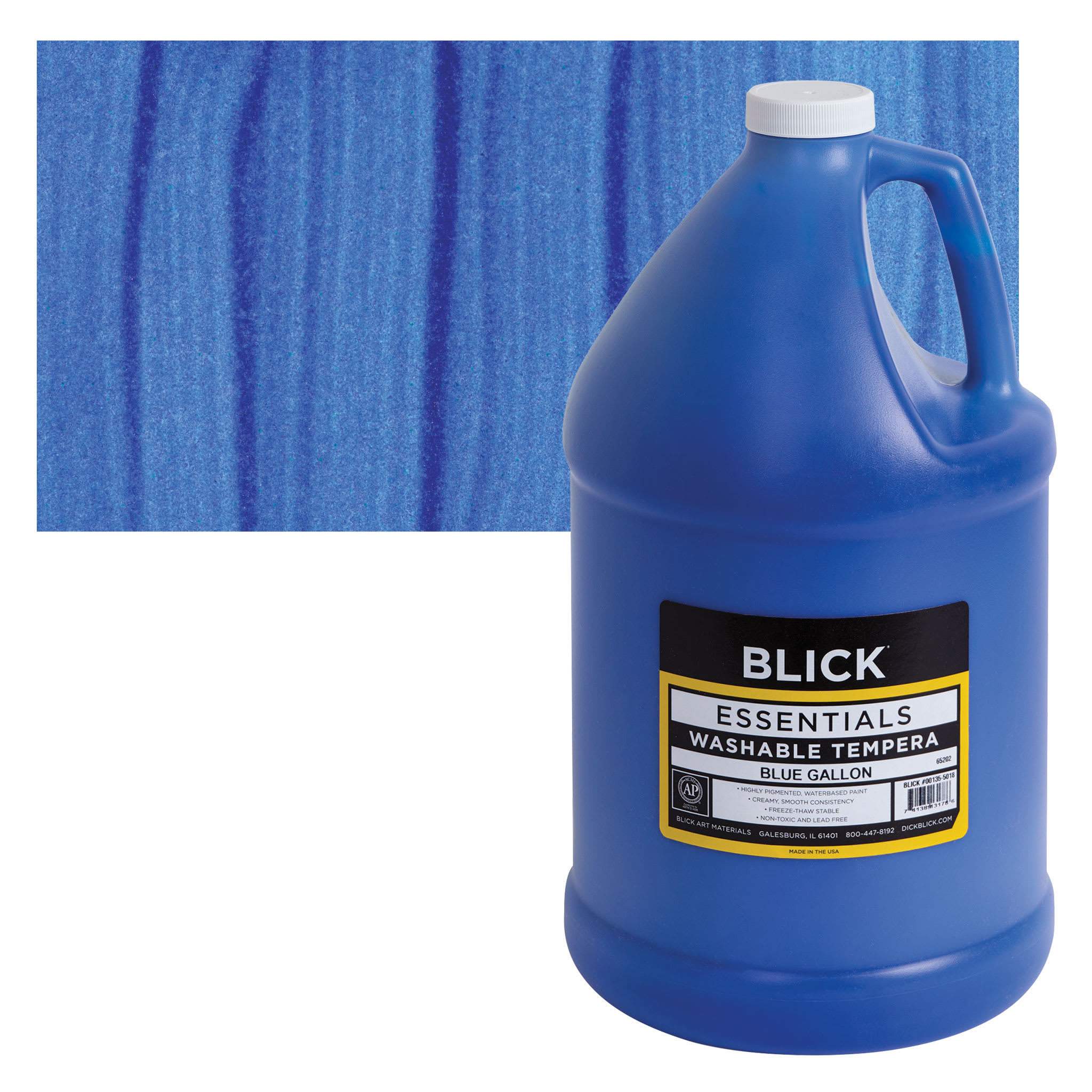 Blick Washable Tempera Paint - Blue, Gallon