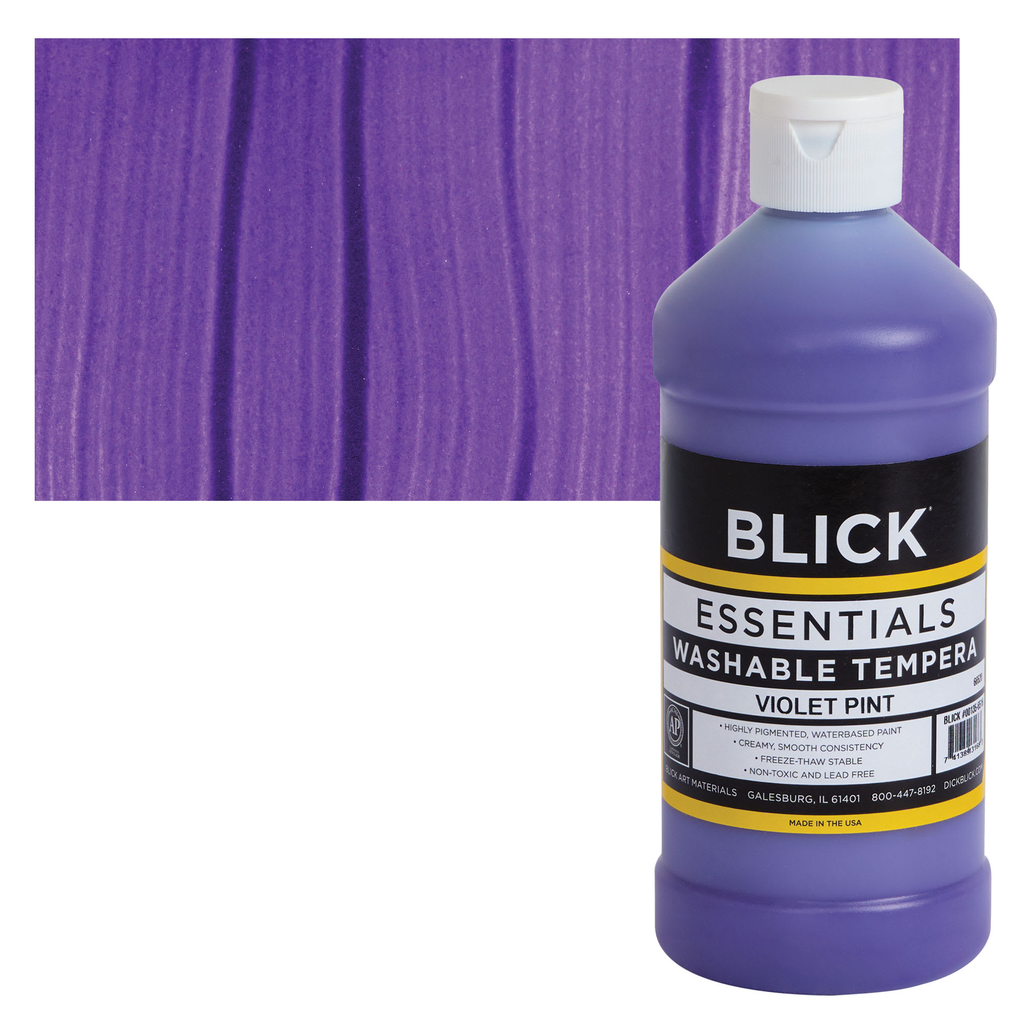 Blick Washable Tempera Paint - Violet, 16 oz