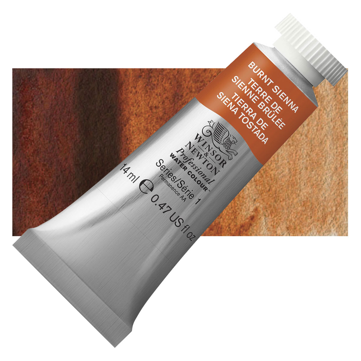 Winsor & Newton® Professional Water Colour™ Paint Tube, 14 ml in Burnt Sienna