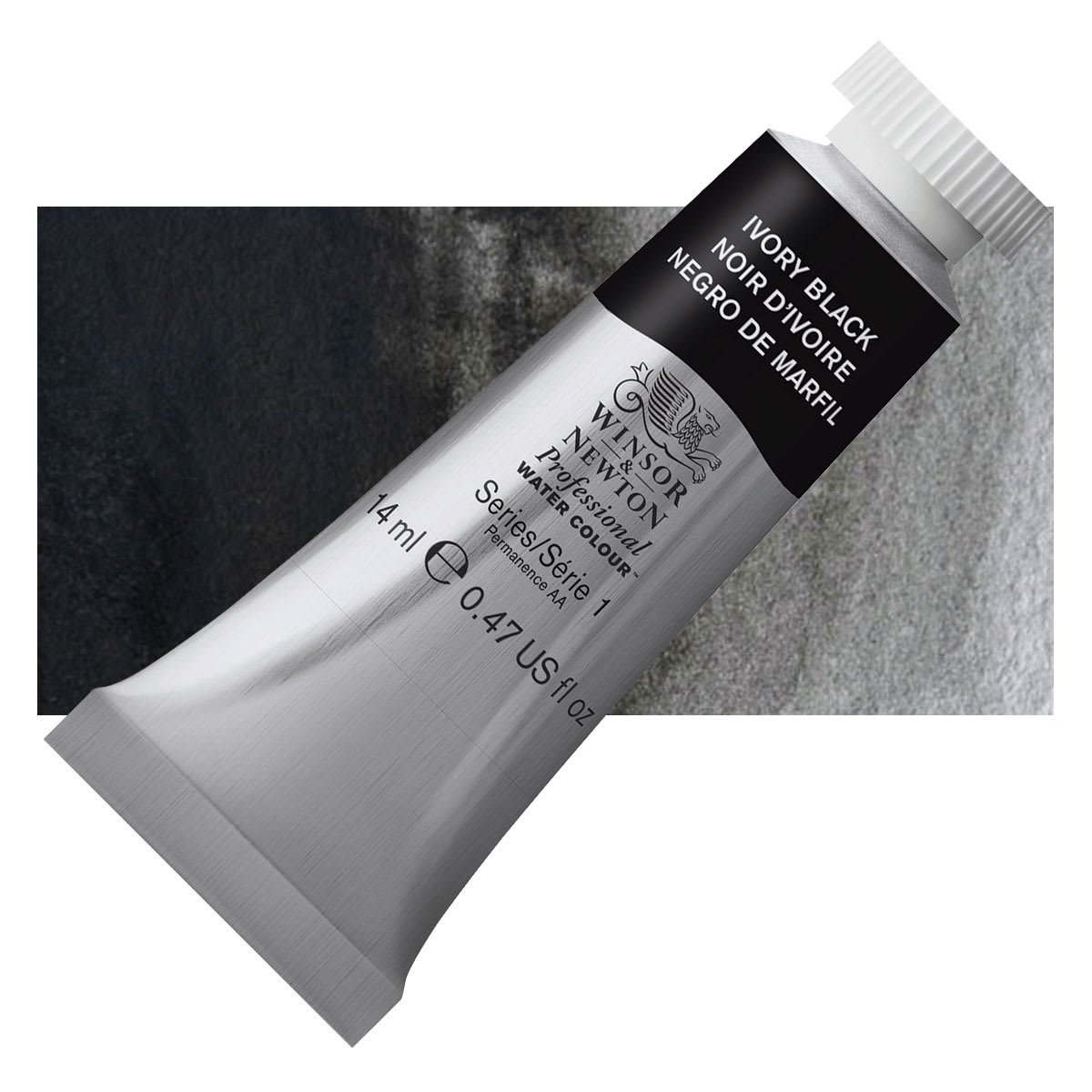Winsor & Newton Professional Watercolor - Ivory Black, 14 ml tube