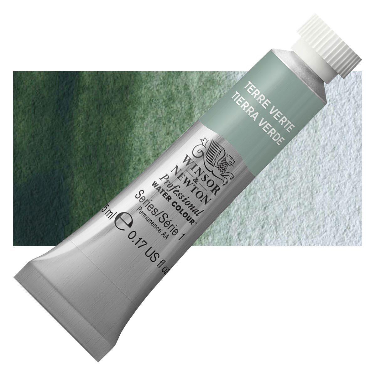 Winsor & Newton Professional Watercolor - Terre Verte, 5 ml Tube