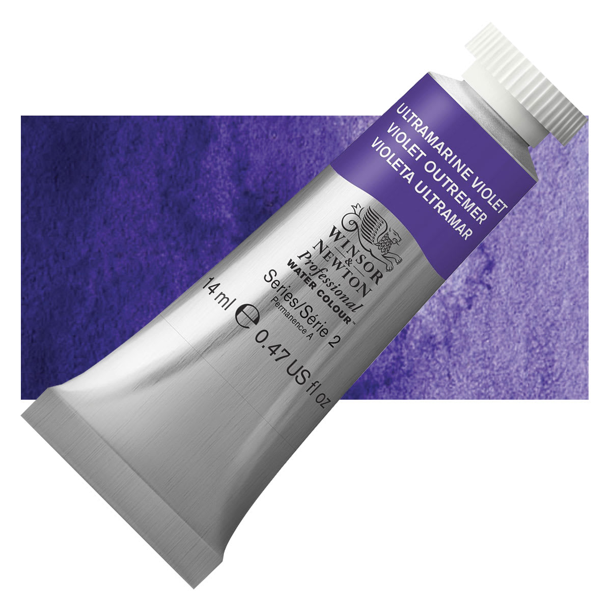 Winsor & Newton Professional Watercolor - Ultramarine Violet, 14 ml Tube