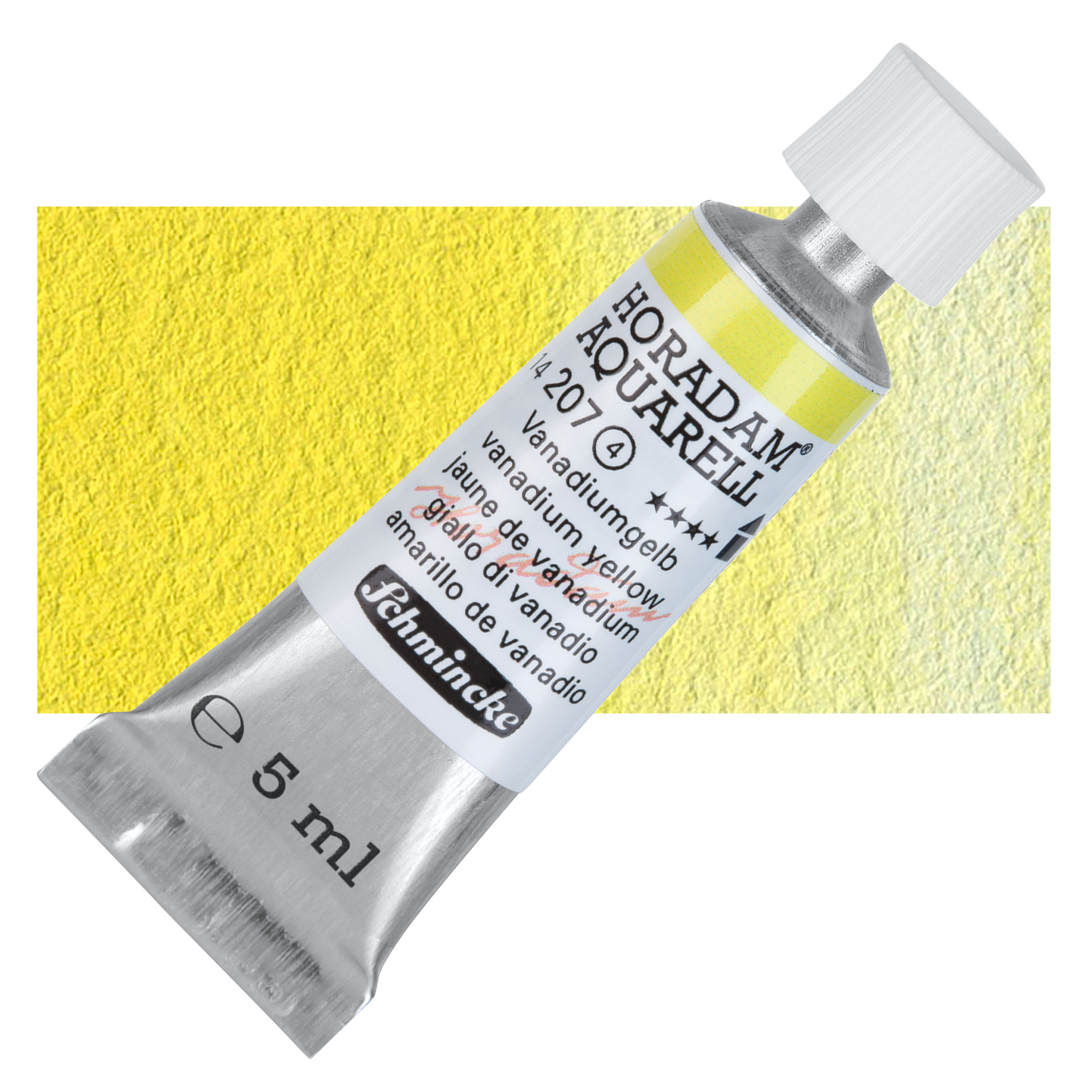 Schmincke Horadam Aquarell Artist Watercolor - Vanadium Yellow, Supergranulation, 5 ml tube