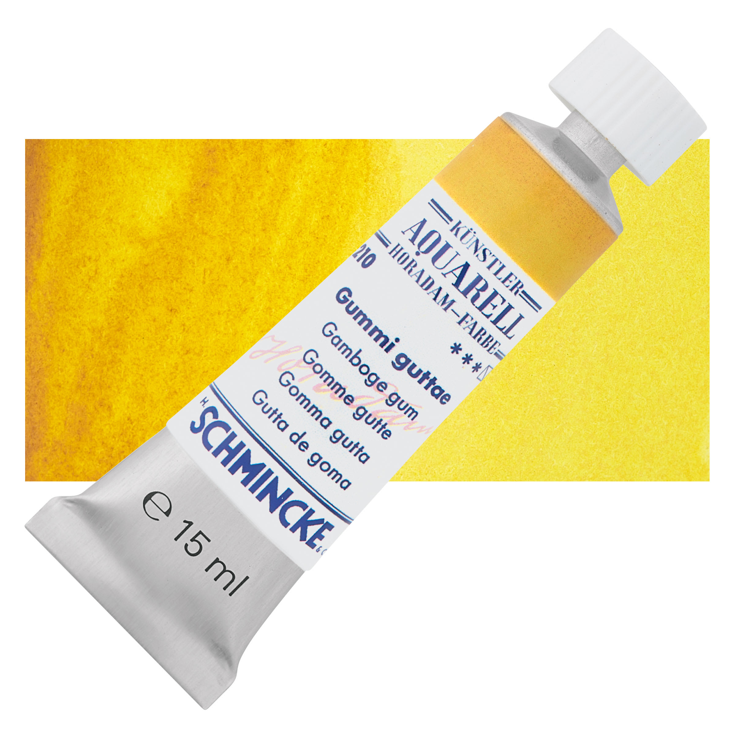 Schmincke Horadam Aquarell Artist Watercolor - Gamboge Gum, 15 ml tube