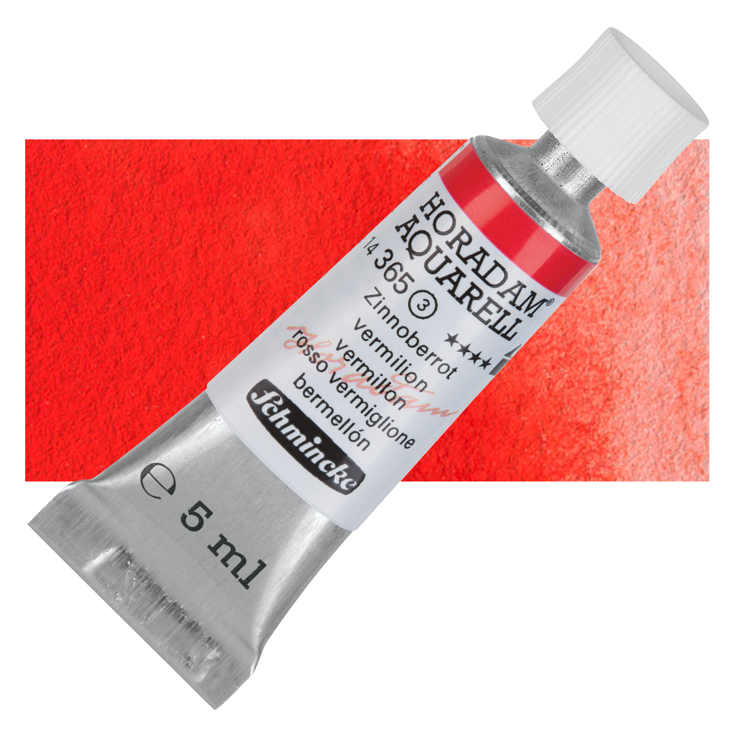 Schmincke Horadam Aquarell Watercolor - Vermilion, 15 ml tube